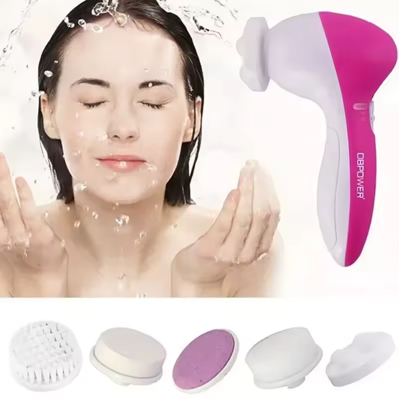 5-in-1 Facial Cleanser Massager