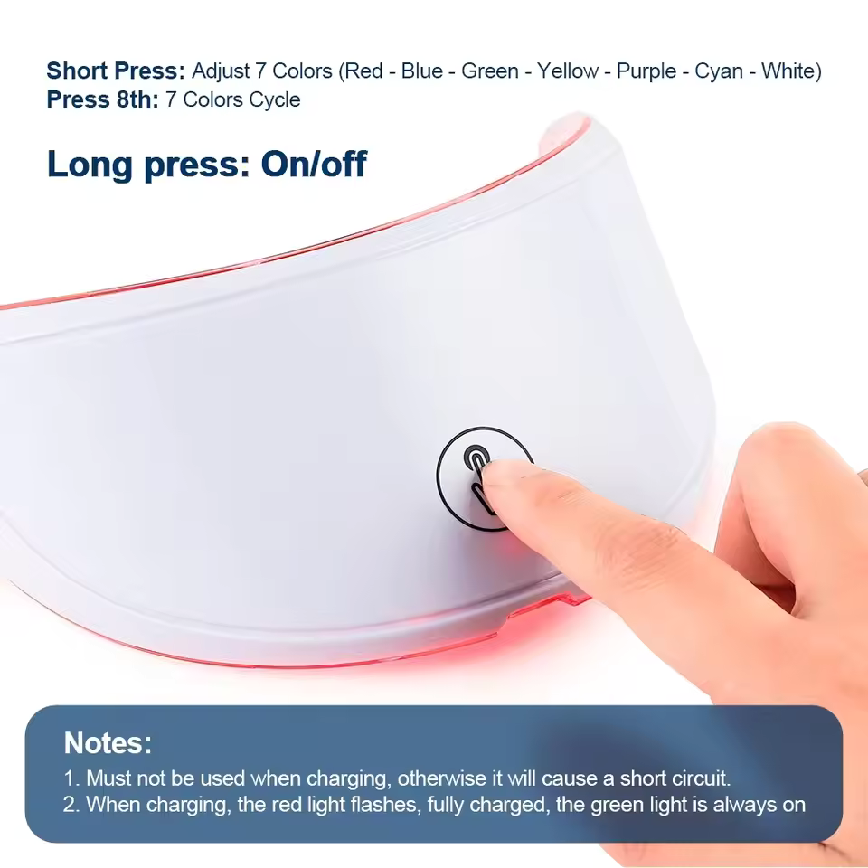 Face and Neck LED Massager
