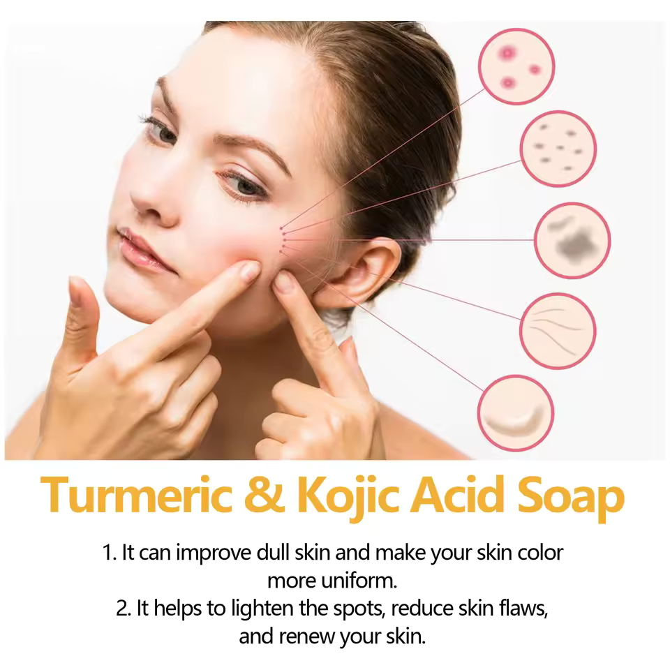 Turmeric Kojic Acid Cleansing Soap